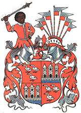 Черный Морис: на гербе Цвиккау, в Санлисе и Магдебурге