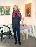 Художница Виктория Ярославова, 20 марта 2011 года, (кошка на счастье в год Кота)