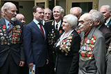 Президент Д.Медведев и Ветераны ВОВ